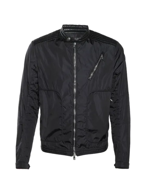 Moncler Erik leather-trim jacket