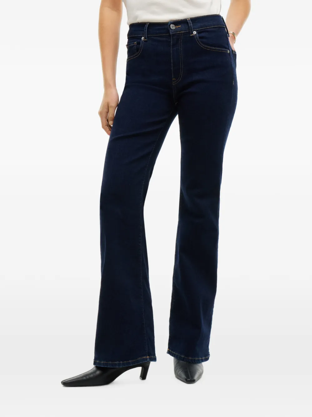 Tommy Hilfiger Flared jeans Blauw