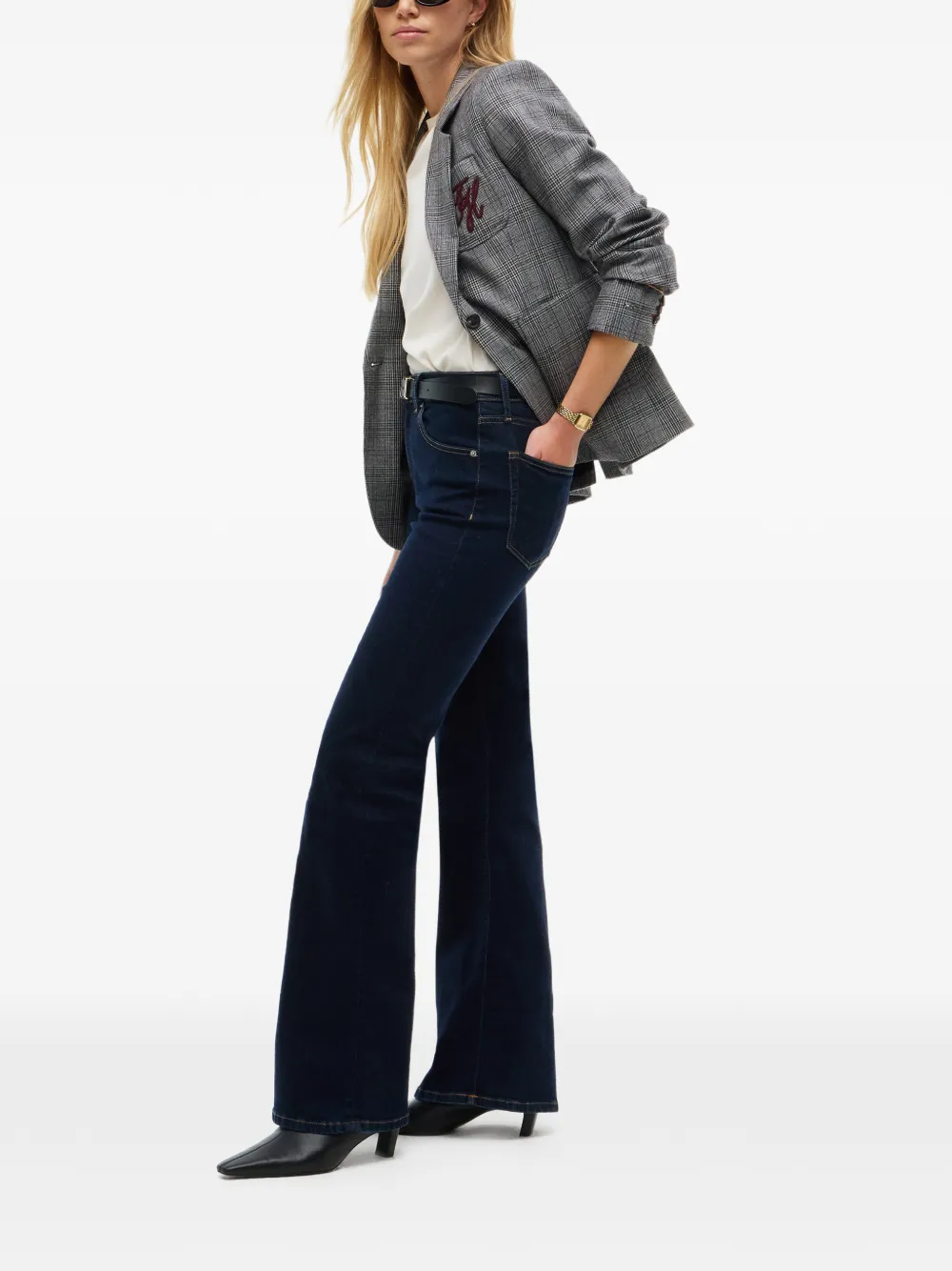 Tommy Hilfiger Flared jeans Blauw