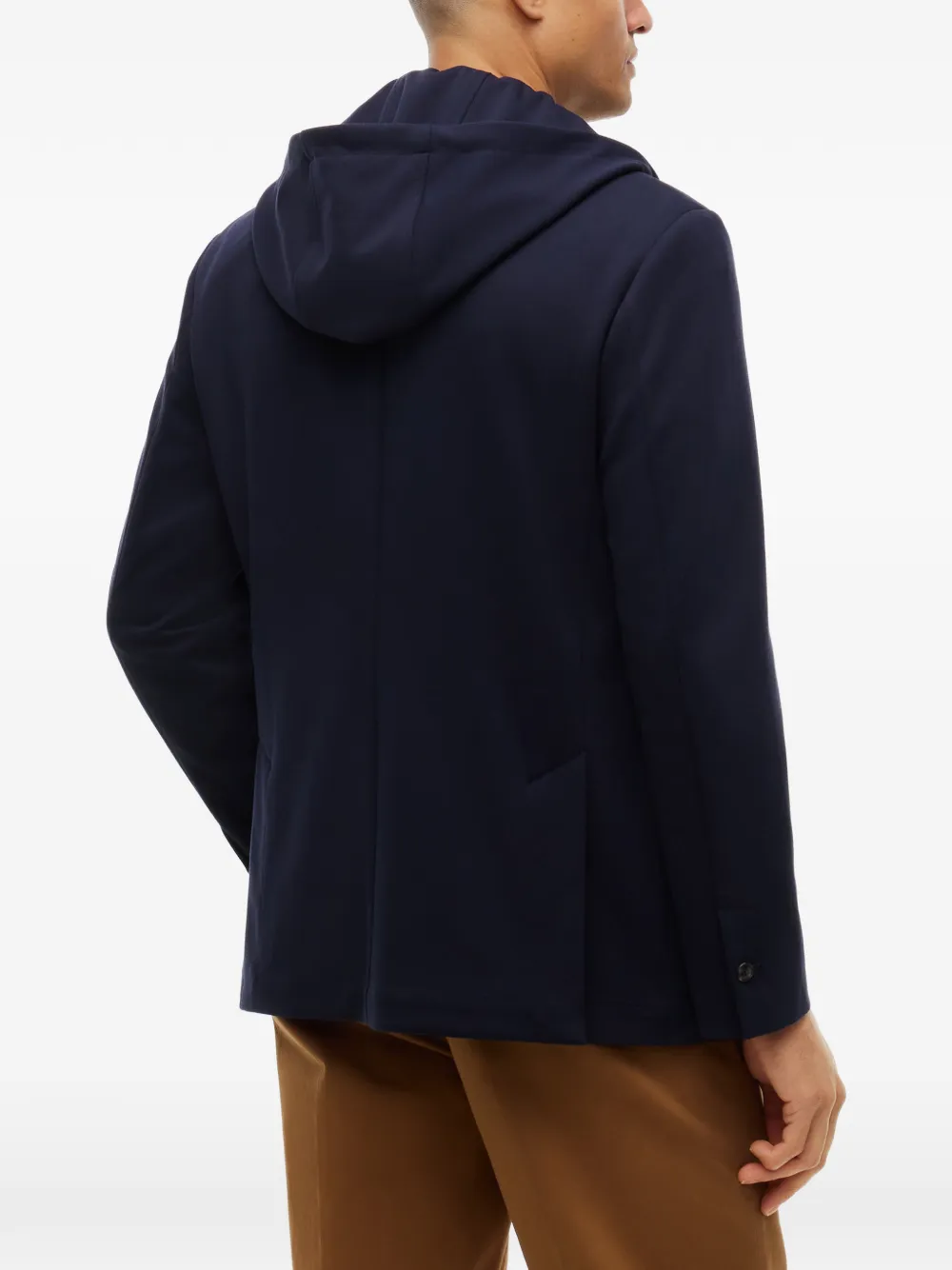 Tommy Hilfiger Blazer met enkele rij knopen Blauw