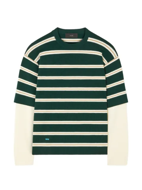 Alanui Rugby Club layered-sleeve T-shirt