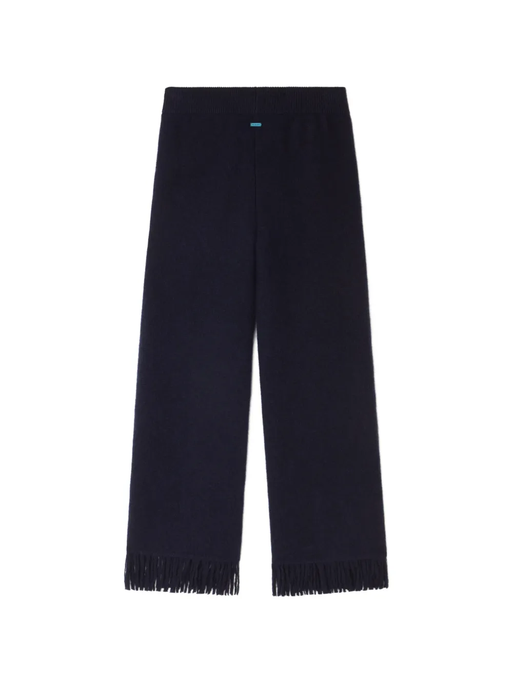 Alanui Finest broek met franje zoom Blauw