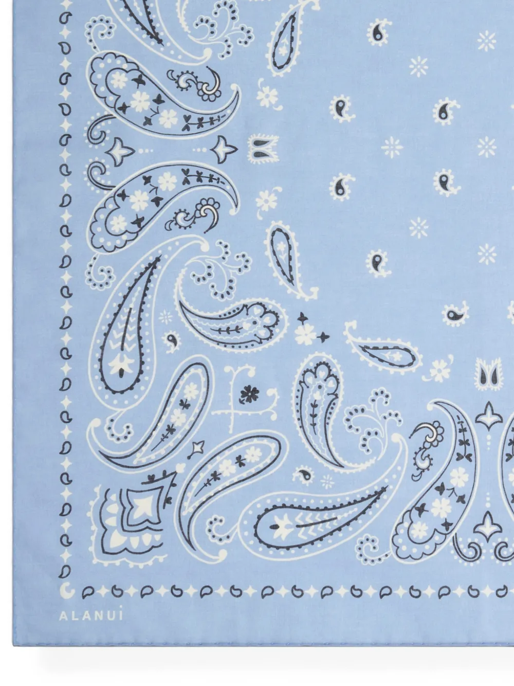 Alanui Bandana met paisley-patroon Blauw