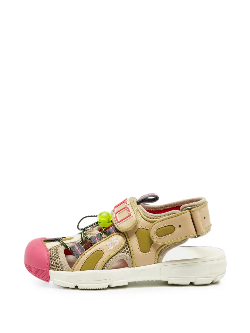 Gucci Pre-Owned Tinsel leather sandals - Nude