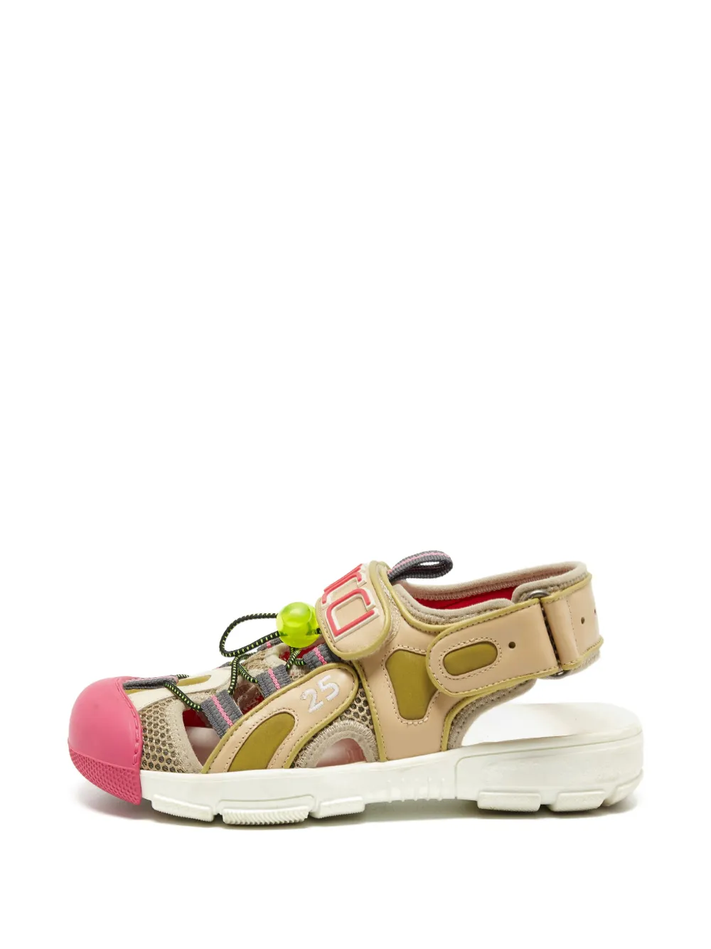 Gucci Pre-Owned Tinsel leather sandals - Toni neutri