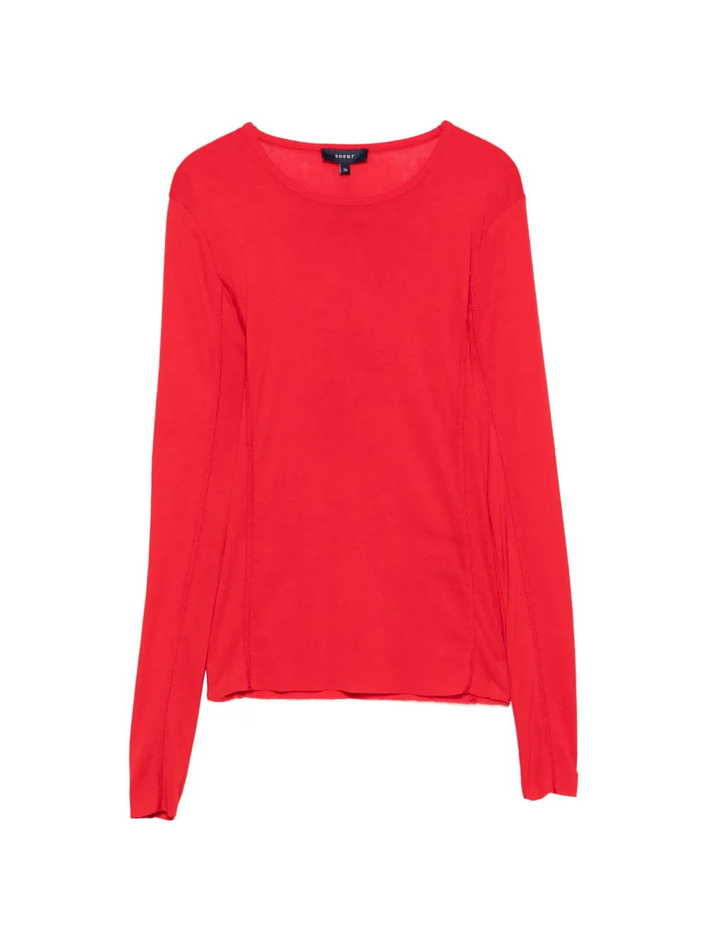 Soeur Lester long-sleeve boat-neck T-shirt