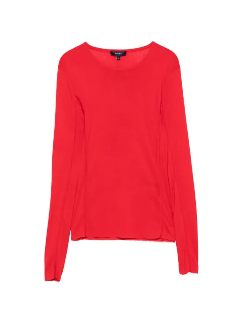 Soeur Lester long-sleeve boat-neck T-shirt