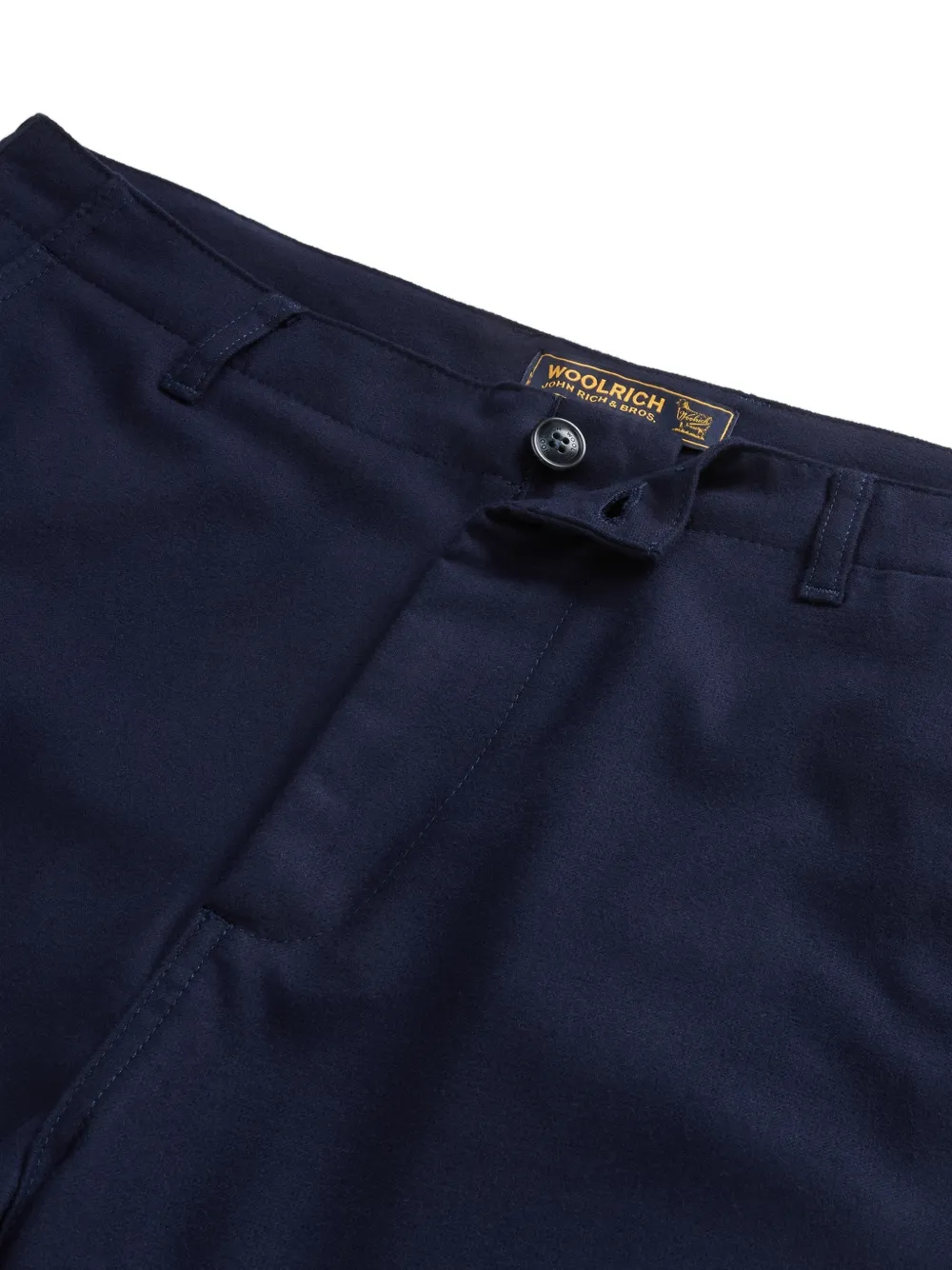 Woolrich flannel chino trousers Blauw