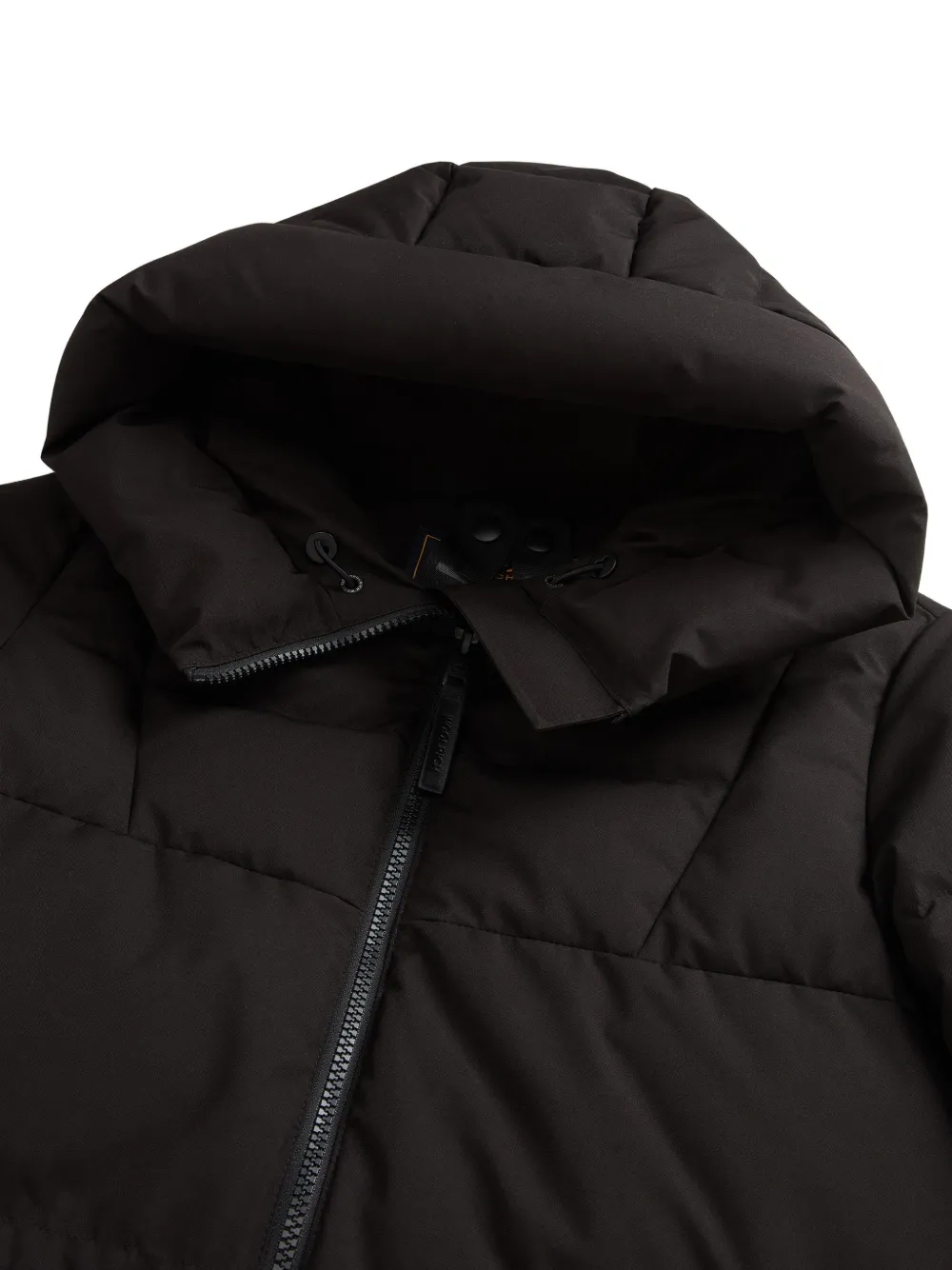 Woolrich hooded parka Zwart