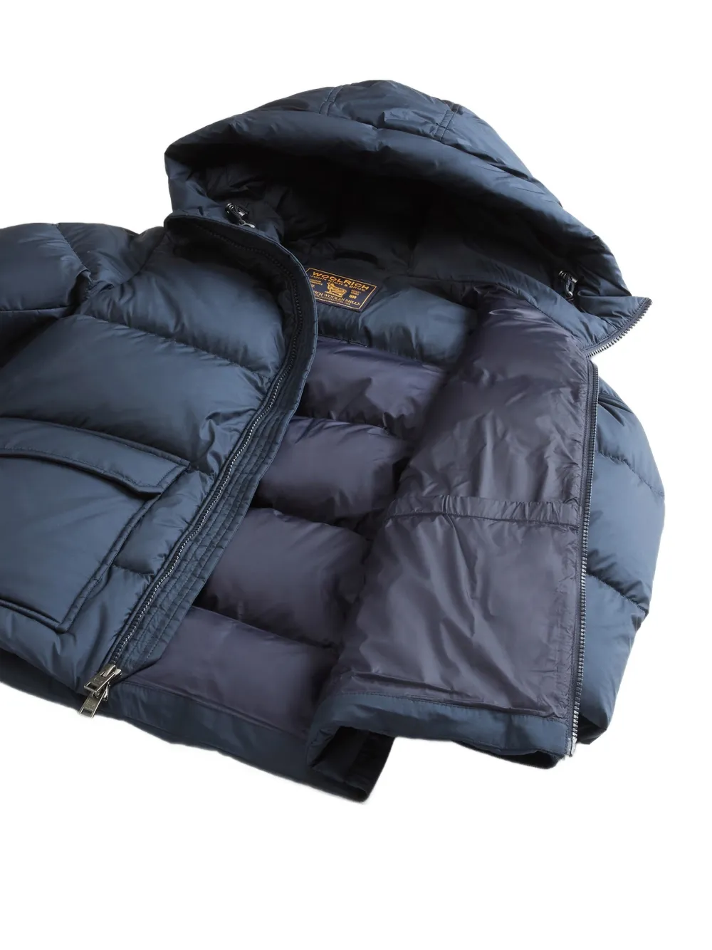 Woolrich Kids Sierra quilted jacket Blauw