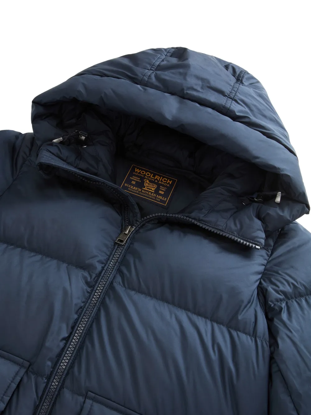 Woolrich Kids Sierra quilted jacket Blauw