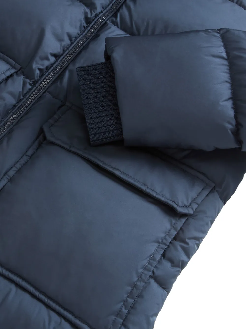 Woolrich Kids Sierra quilted jacket Blauw