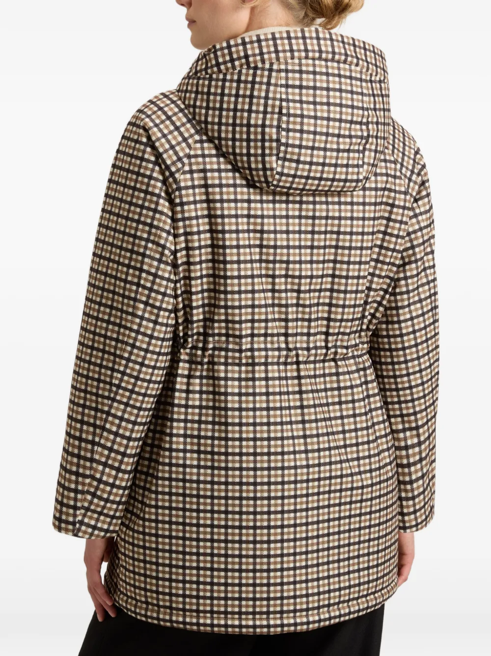 Woolrich Geruite jas Bruin