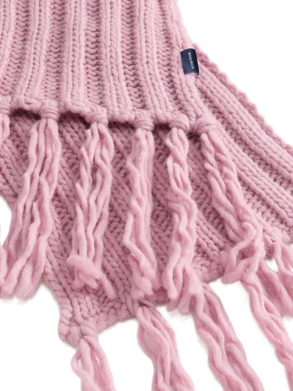 Woolrich Grofgebreide sjaal Roze