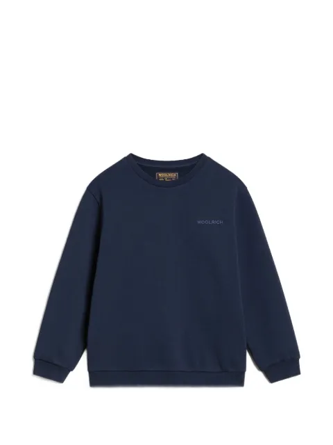 Woolrich logo-embroidered sweatshirt
