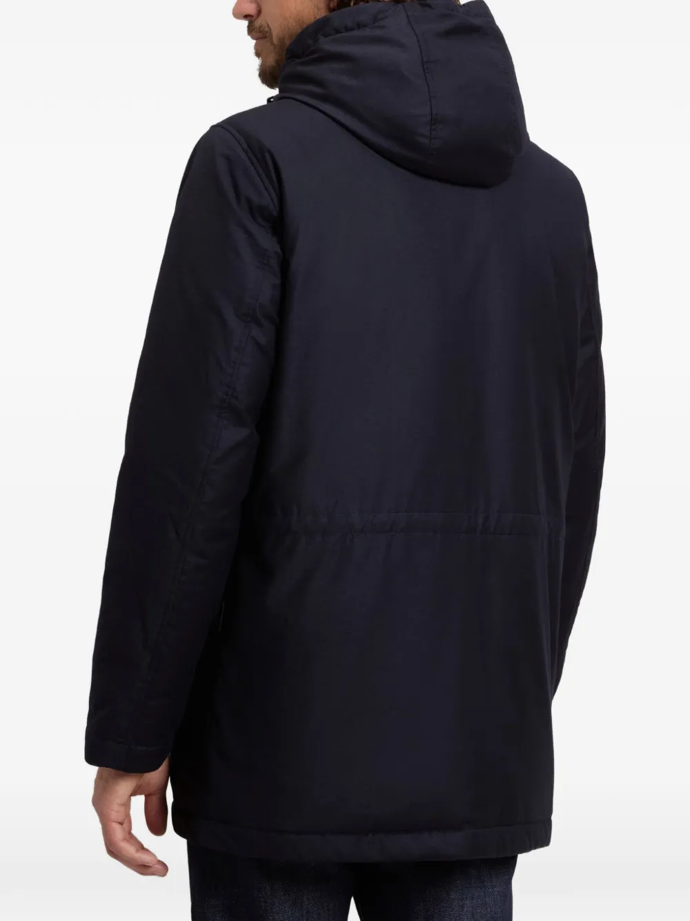 Woolrich Jas met capuchon Blauw
