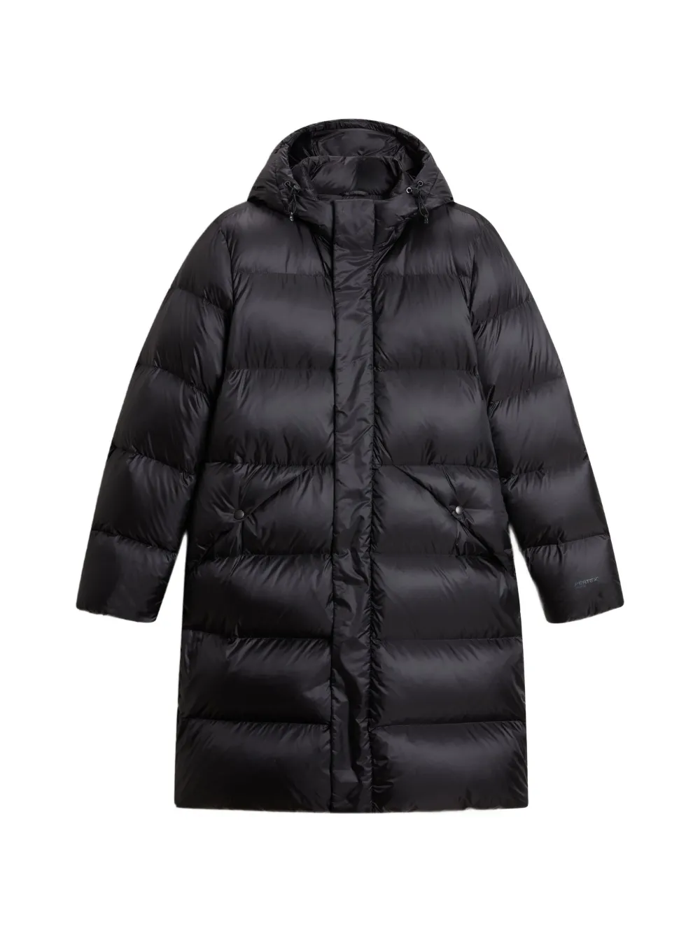 Woolrich Gesteppter Pertex Mantel - Schwarz