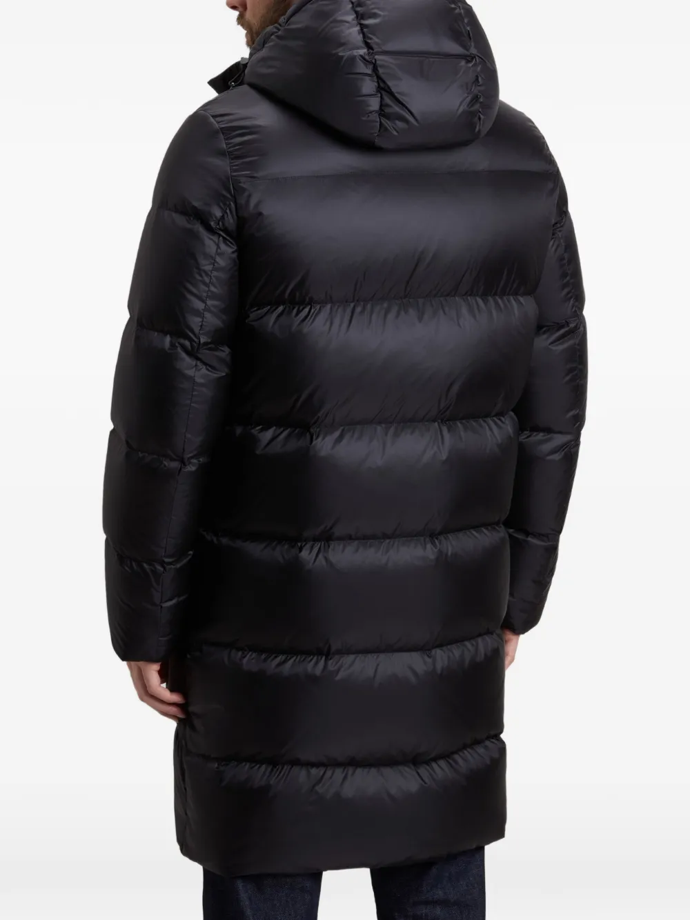 Woolrich Pertex gewatteerde donsjas Zwart