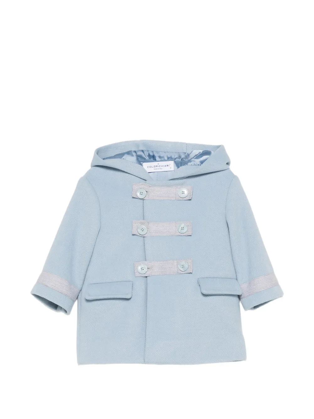 Colorichiari Jas met capuchon Blauw