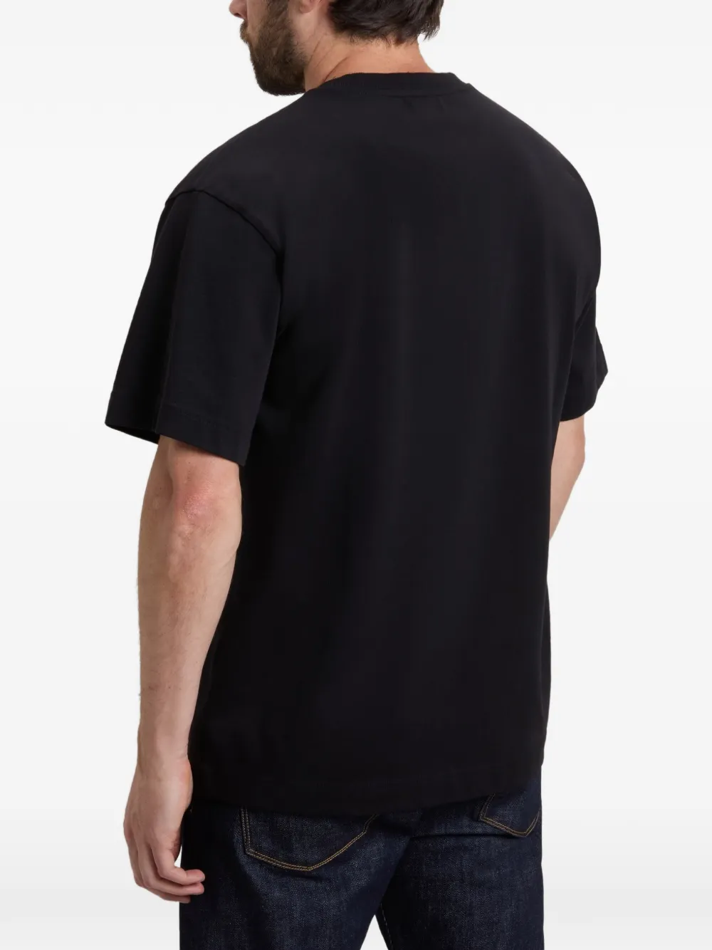 Woolrich T-shirt met print Zwart