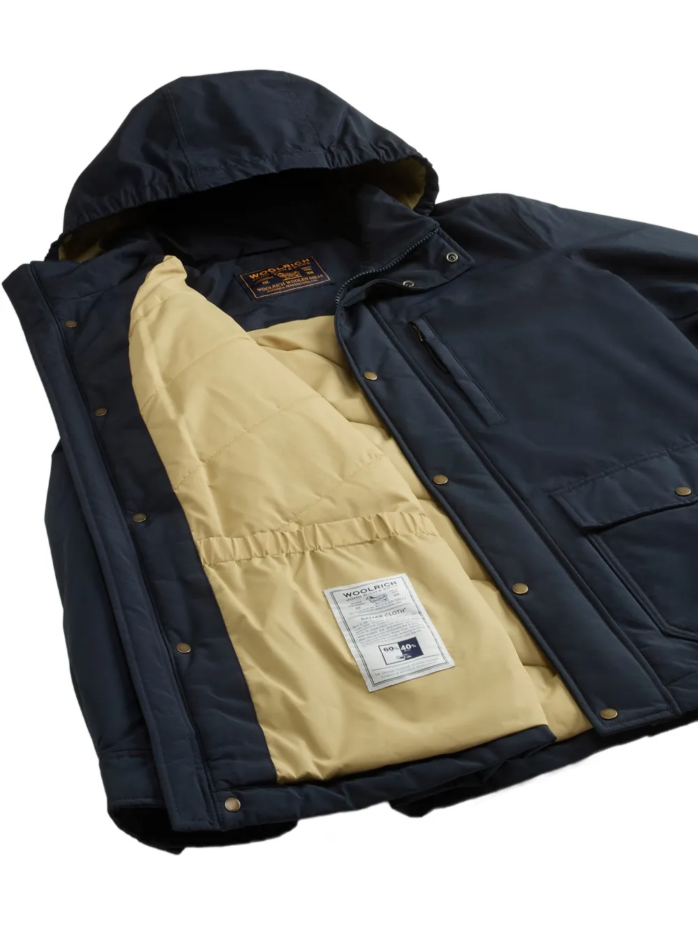 Woolrich Ramar Cloth jacket Blauw