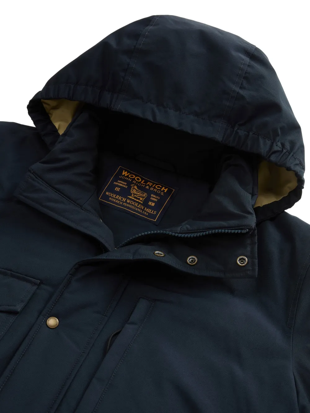 Woolrich Ramar Cloth jacket Blauw