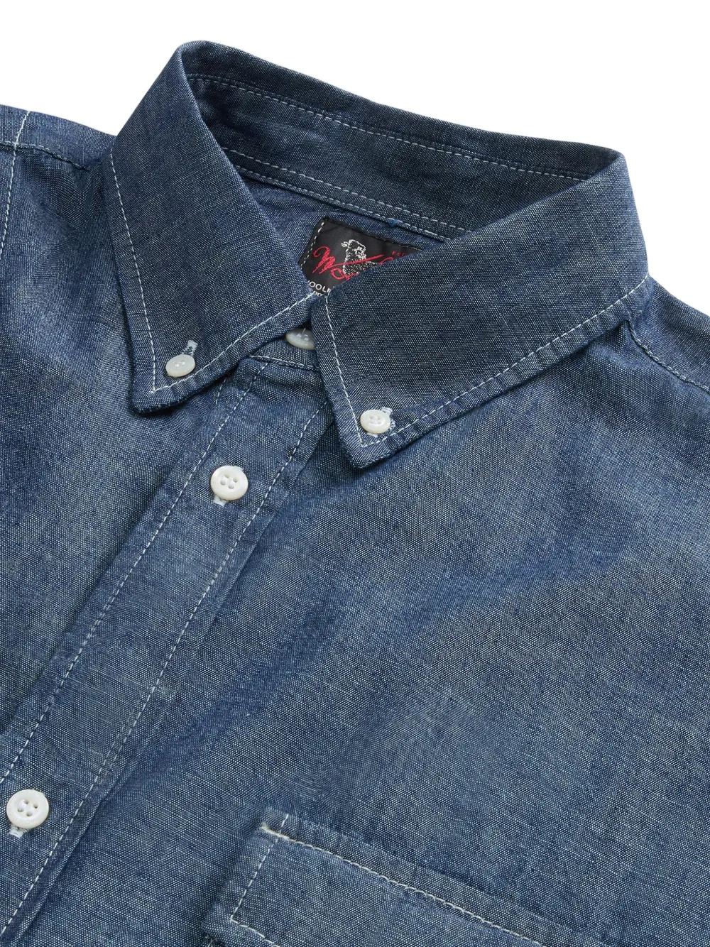Woolrich button-down shirt Blauw