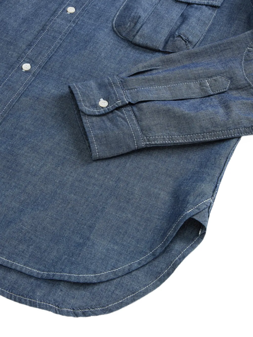 Woolrich button-down shirt Blauw