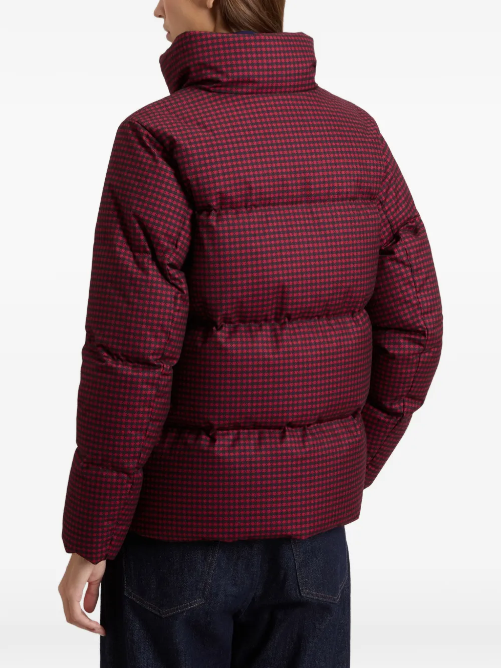 Woolrich Donsjack met capuchon Rood