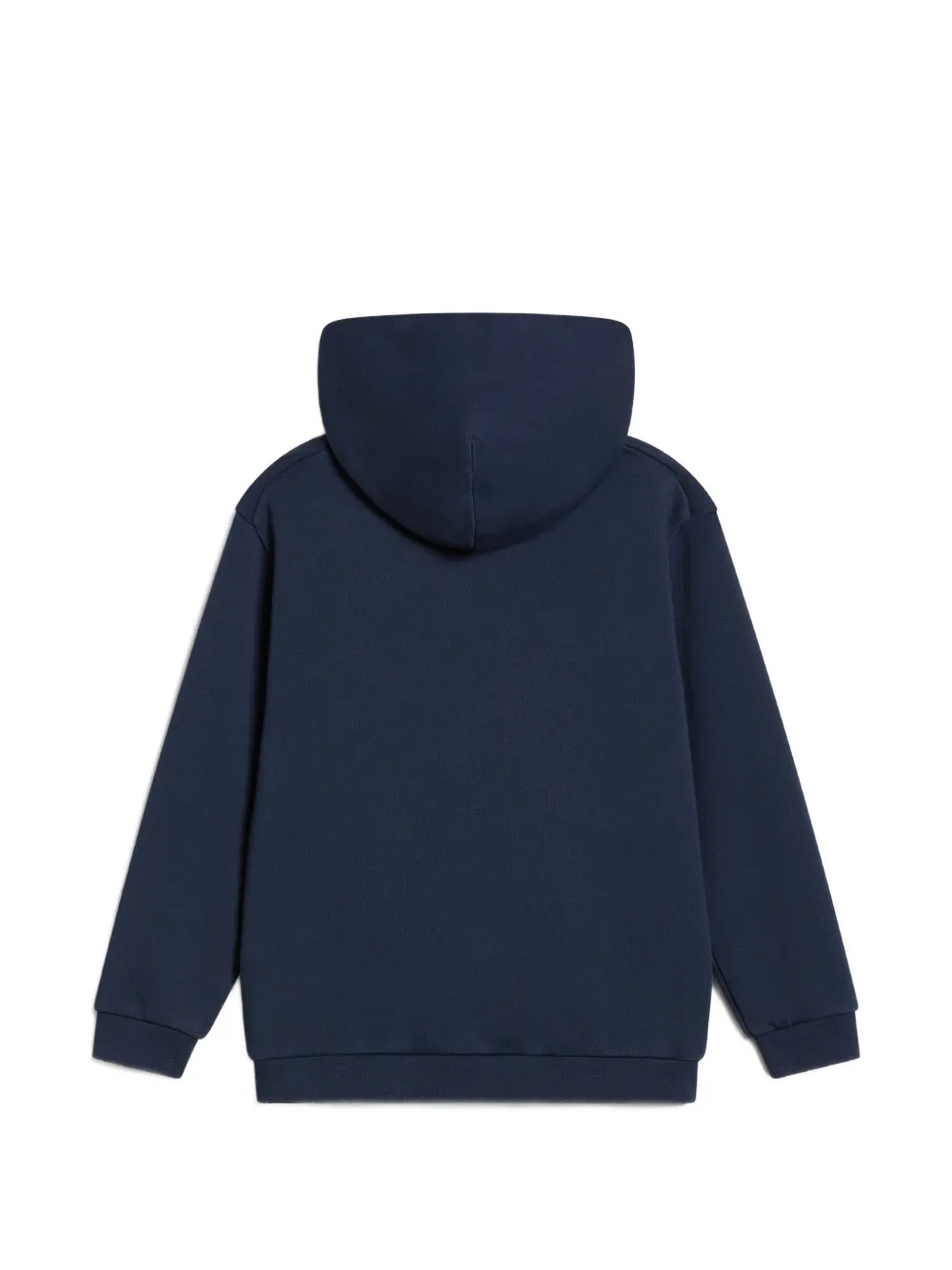 Woolrich logo-print hoodie Blauw