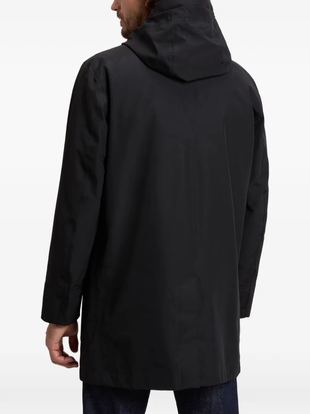 Woolrich Ramar Officer parka met capuchon Zwart
