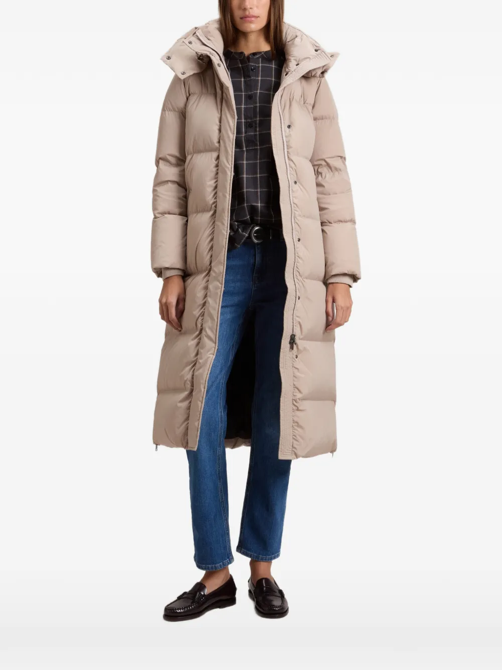 Woolrich Kelly gewatteerd jack Beige