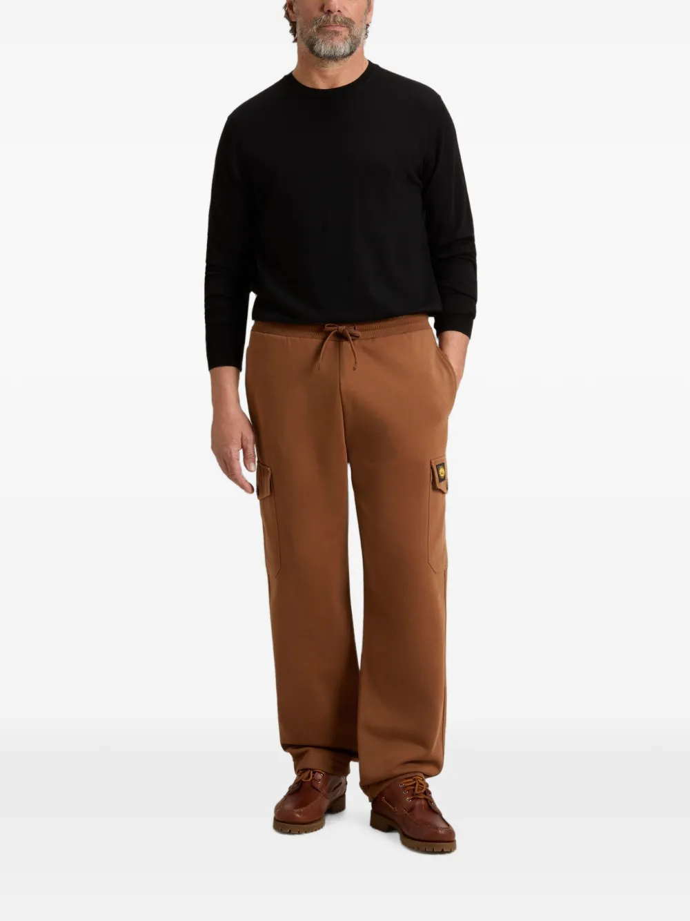 Woolrich Fleece trainingsbroek Bruin
