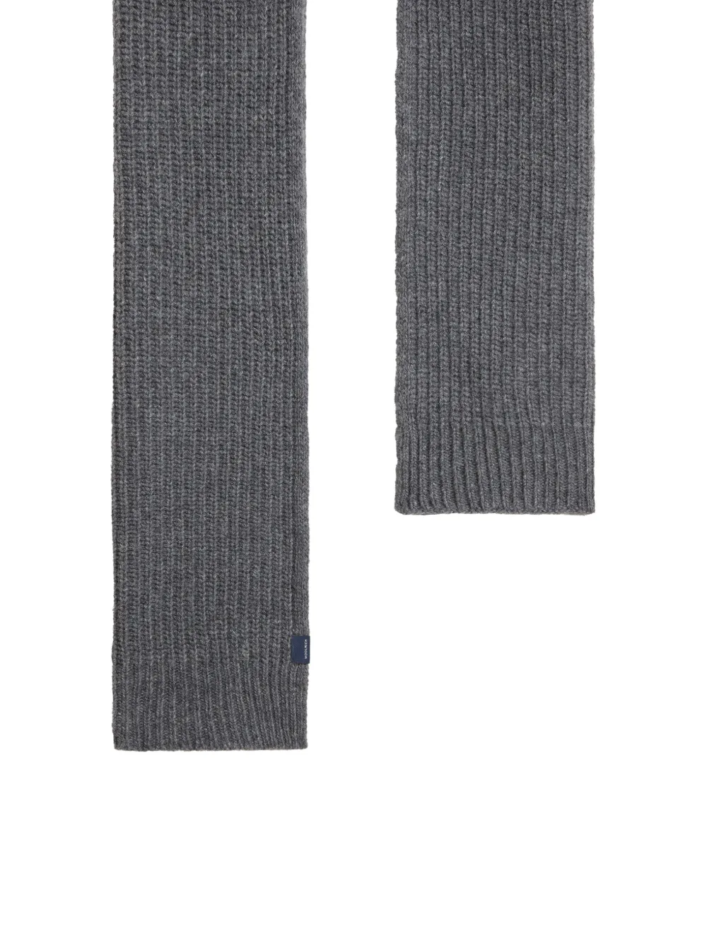 Woolrich Ribgebreide sjaal Grijs