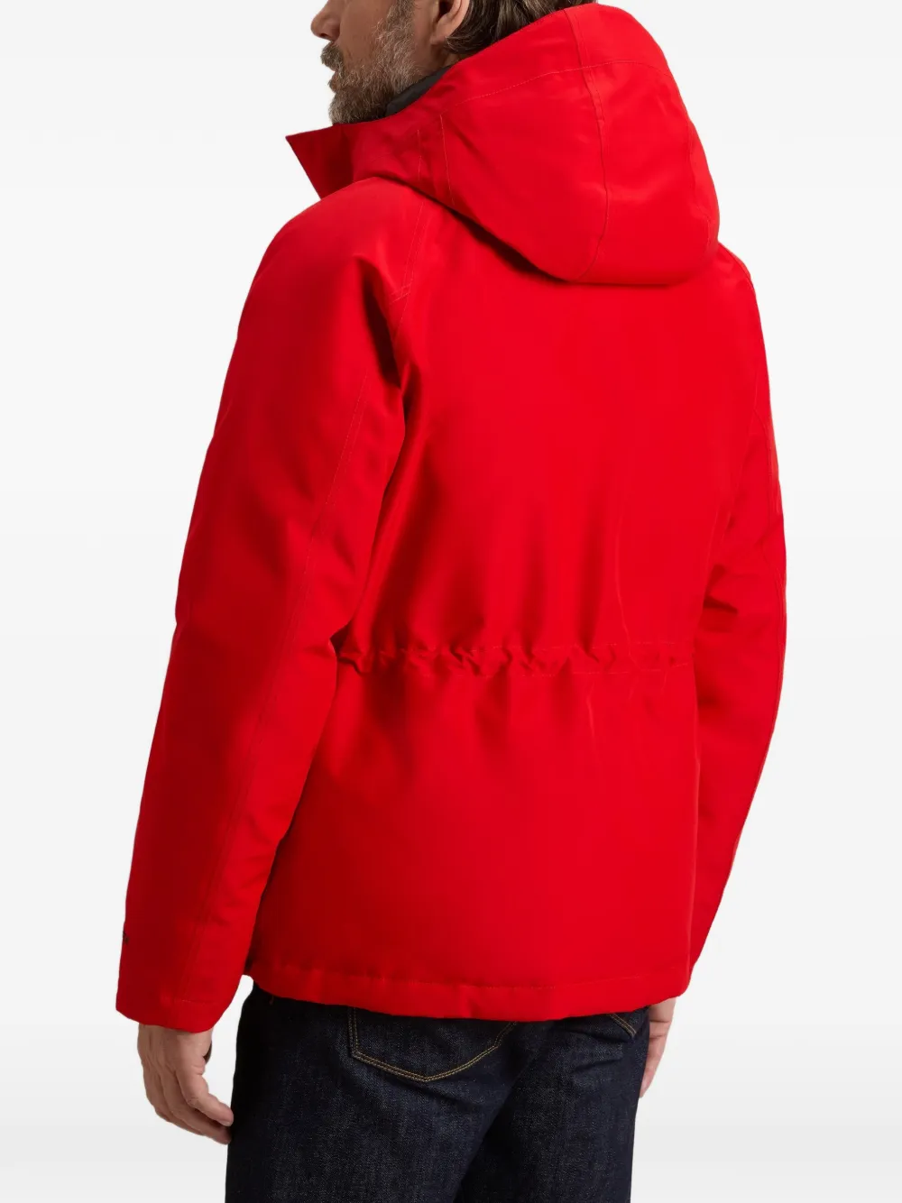 Woolrich Gore-Tex parka met capuchon Rood