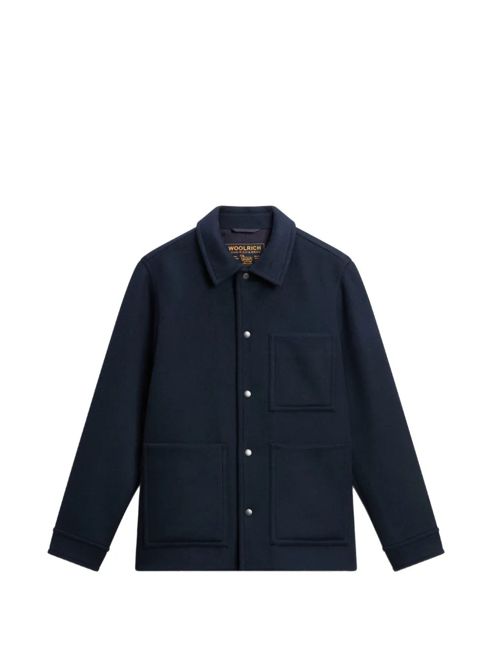Woolrich double-wool chore coat Blauw