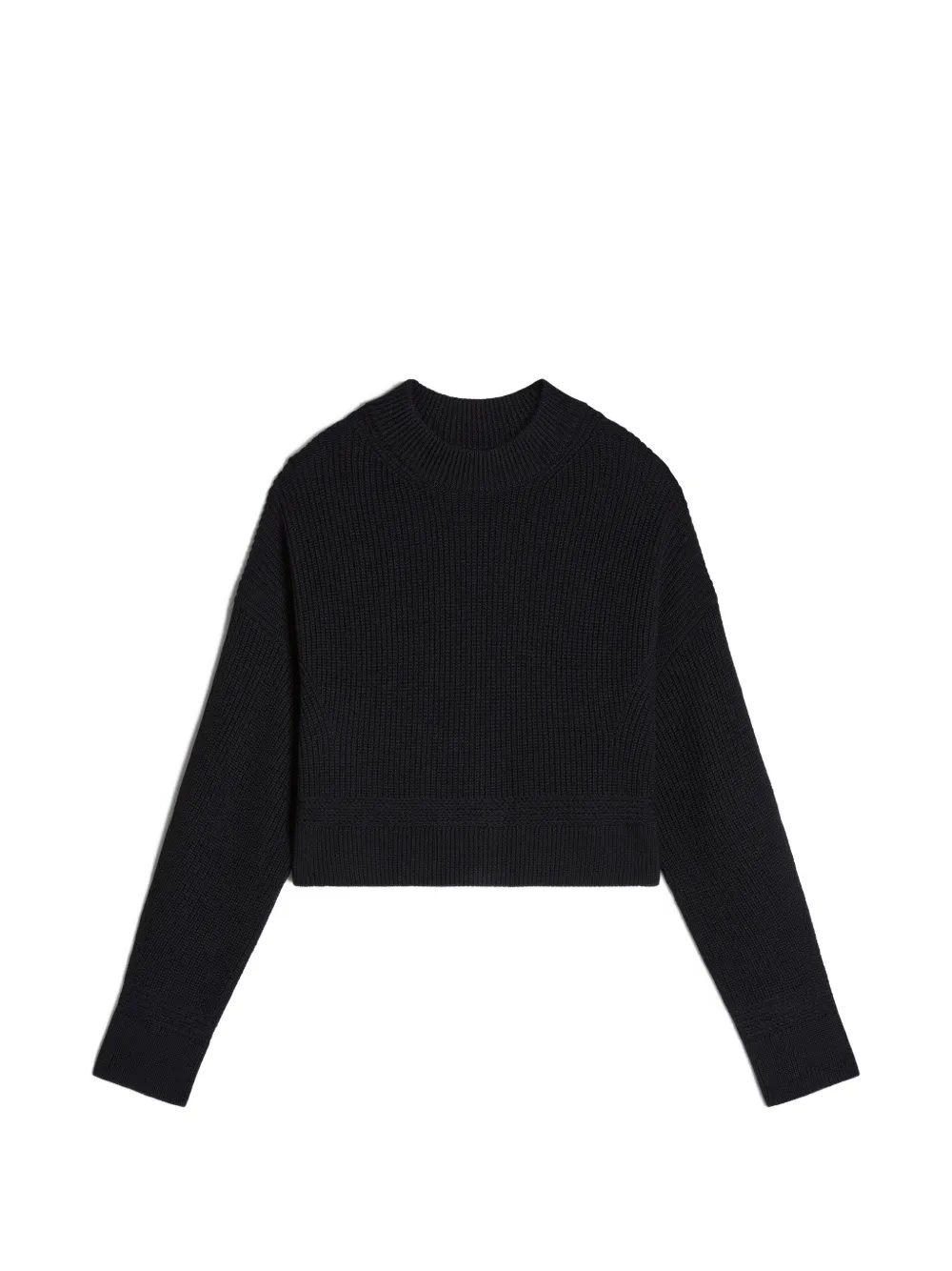 Woolrich ribbed-knit crew-neck sweater - Nero