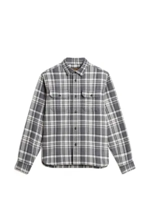 Supreme チェック フランネルシャツ | ブルー | FARFETCH JP