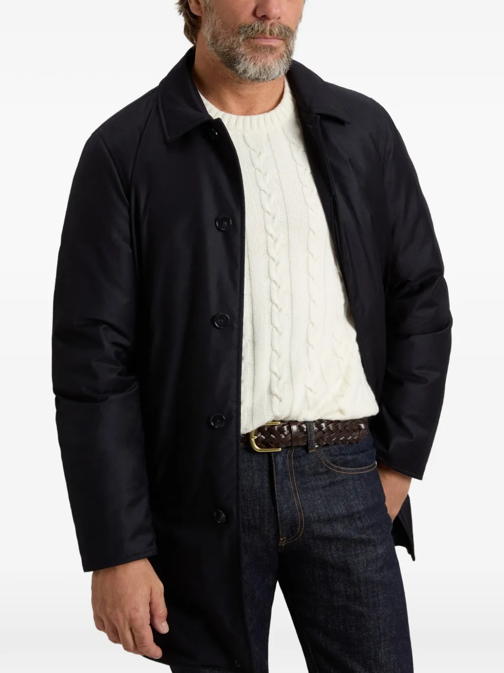 Woolrich Twee-in-één jas met capuchon Blauw