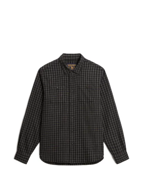 Woolrich camisa Warren de franela a cuadros