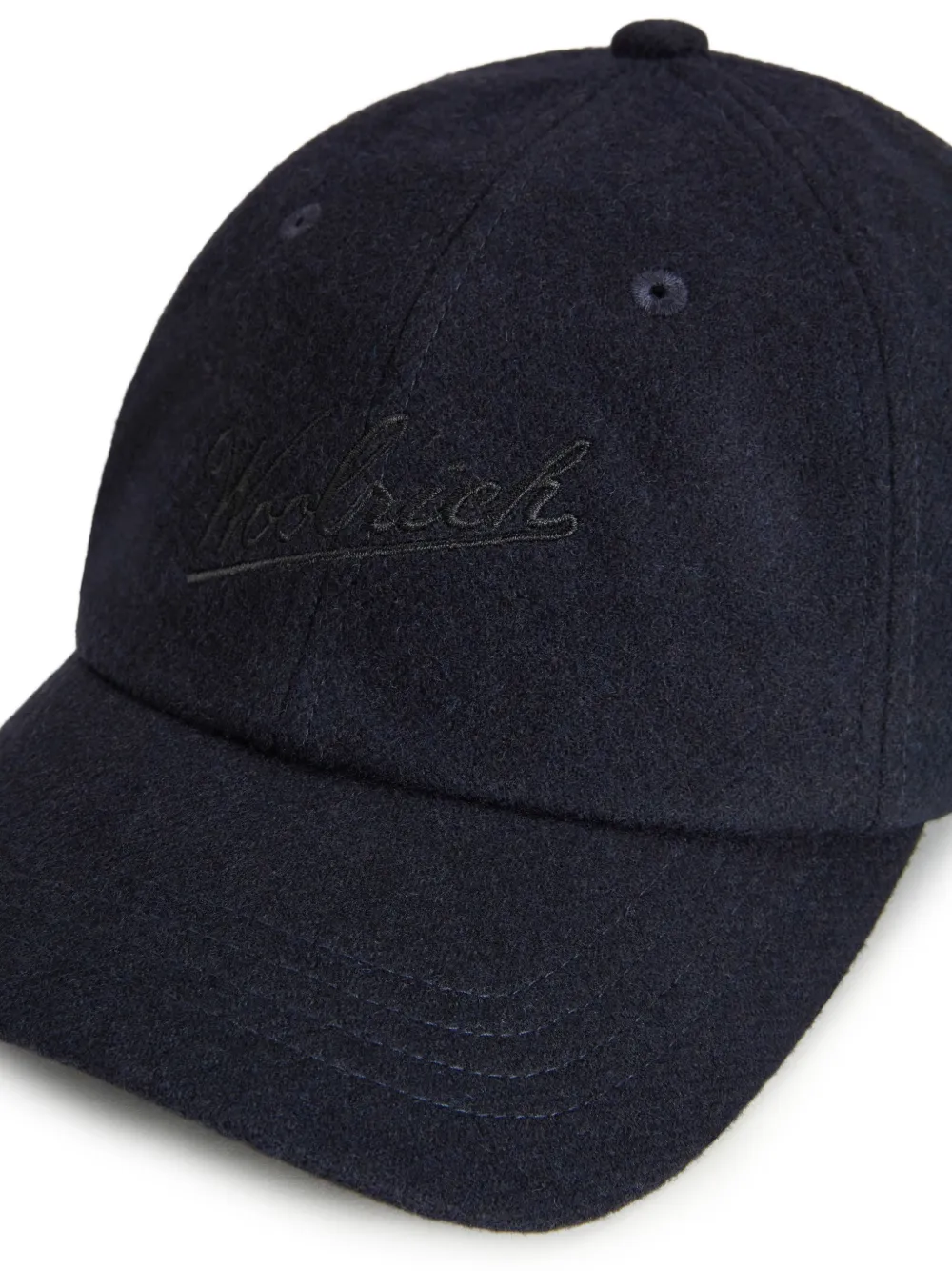 Woolrich Honkbalpet met geborduurd logo Blauw