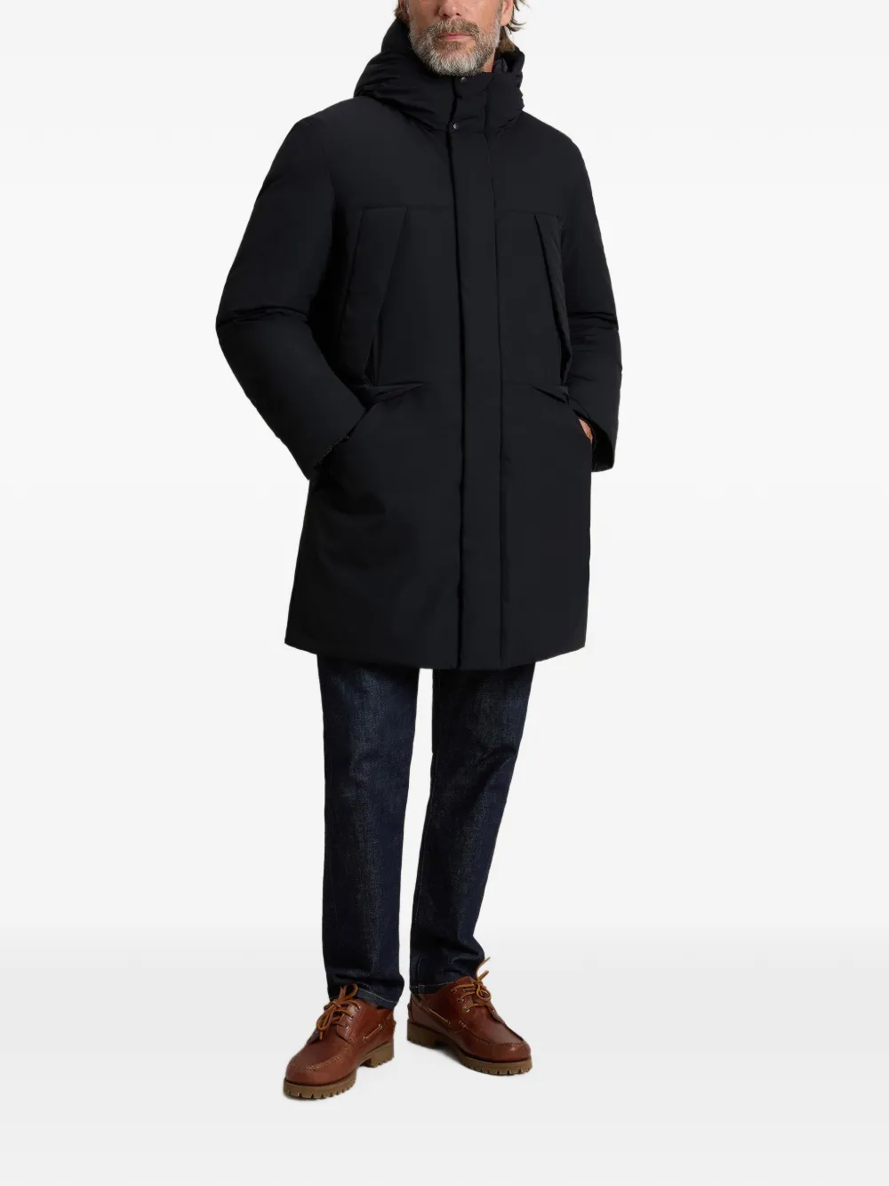 Woolrich Teton parka Zwart