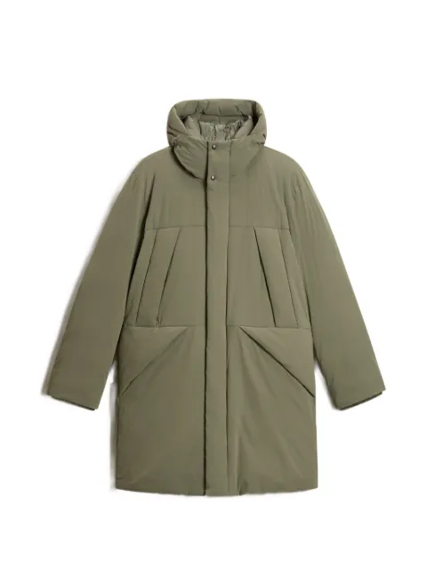 Woolrich Matt Stretch Teton hooded jacket