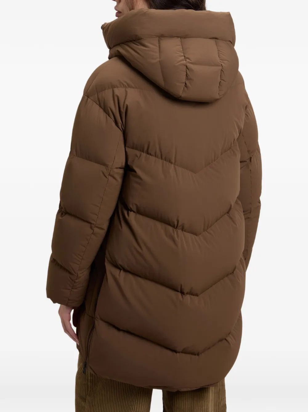 Woolrich Madison donsjas met capuchon Bruin
