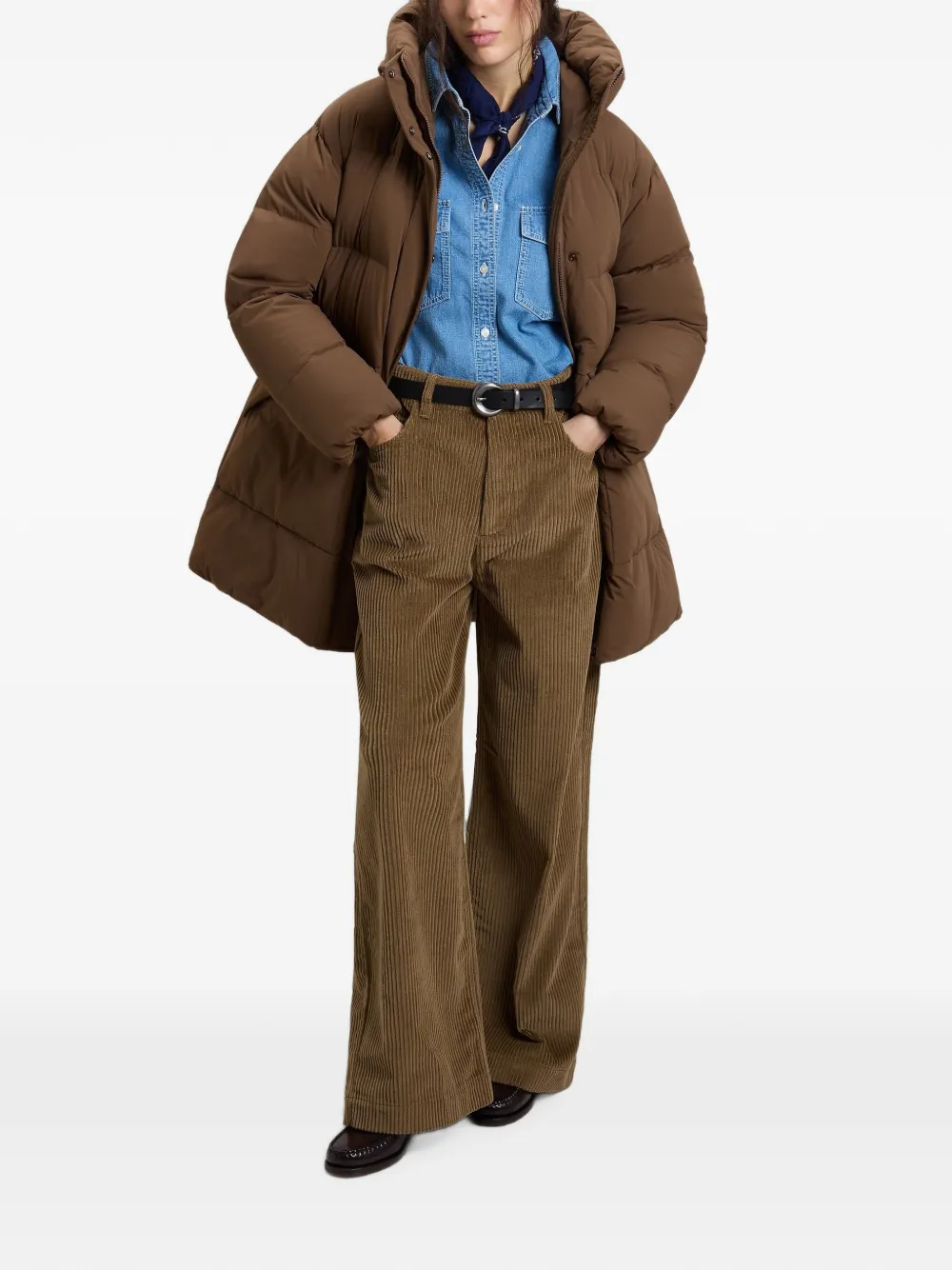 Woolrich Madison donsjas met capuchon Bruin