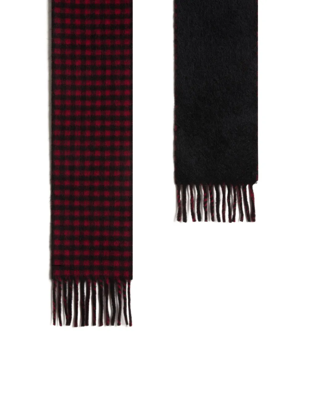Woolrich Geruite sjaal Zwart