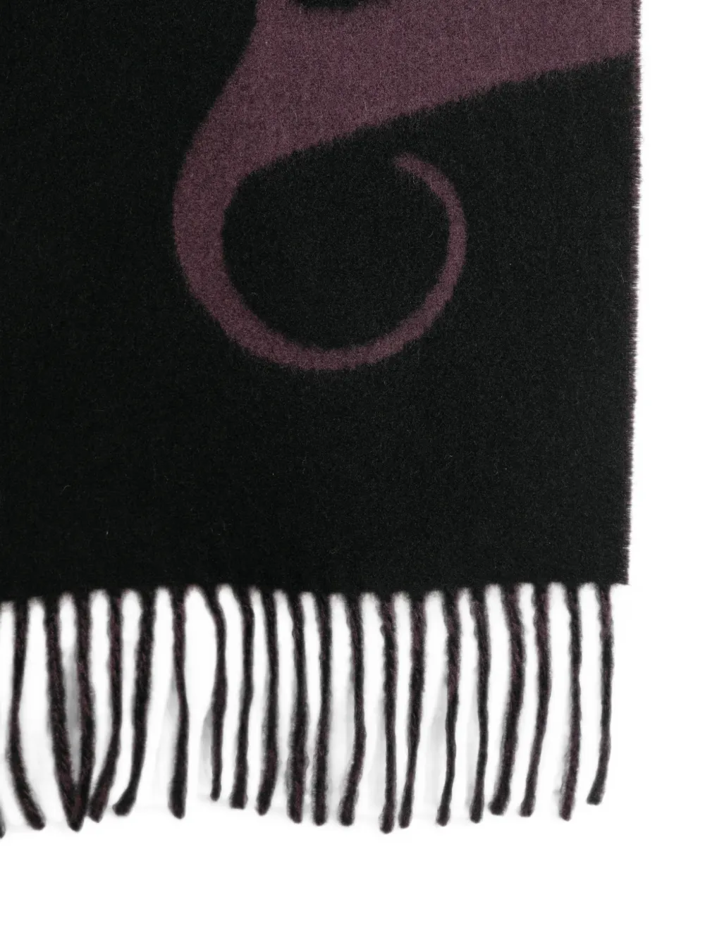 Vivienne Westwood Sjaal met logo-intarsia Zwart