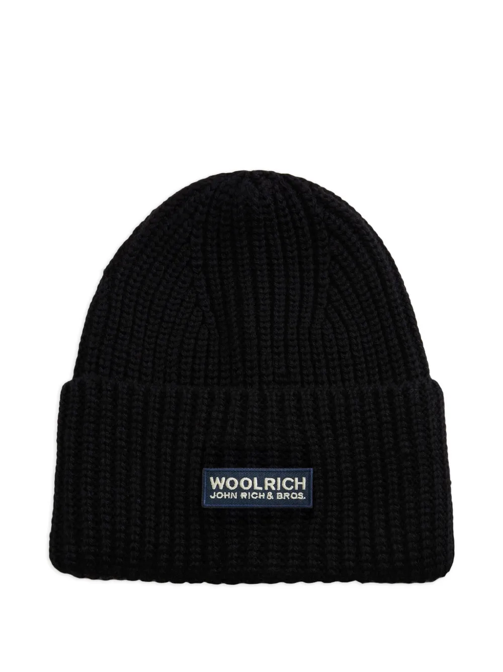 Woolrich Berretto con applicazione logo - Nero