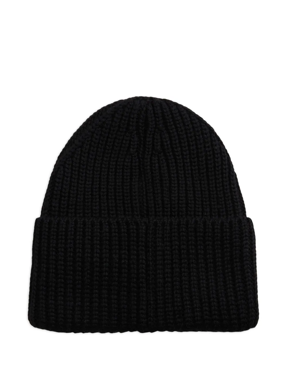 Woolrich Ribgebreide muts Zwart