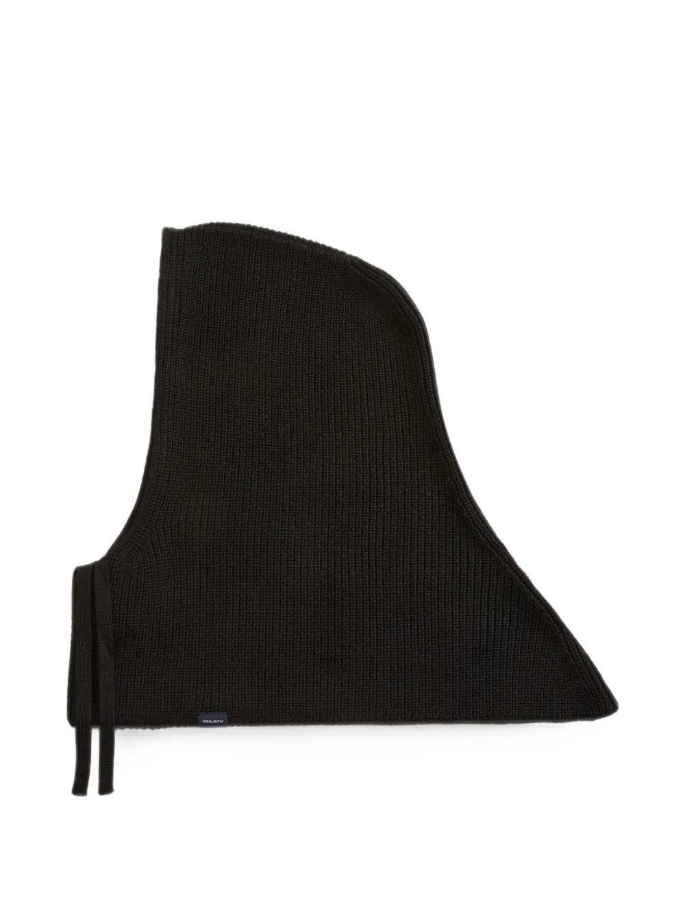 Woolrich cagoule en maille à design côtelé - Noir Woolrich cagoule en maille à design côtelé - Noir